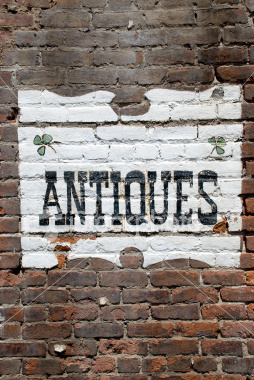 antique sign