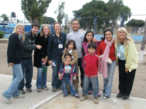 new friends at a park